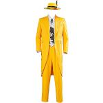Stanley Ipkiss Costume Cosplay da Uomo Jim Carrey