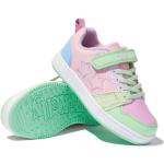 Sneakers larghezza A rosa chiaro numero 35 di gomma con glitter chiusura velcro a strappo per bambini Lelli Kelly 