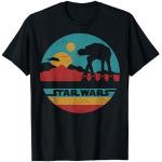 Star Wars AT-AT Silhouette Title Logo Circle Magli