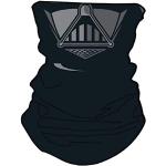 Sciarpe multifunzione nere in poliestere traspiranti per Donna Star wars Darth Vader 
