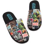 Pantofole nere numero 42 con allacciatura elasticizzata per Uomo Star wars Luke Skywalker 