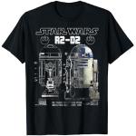 Star Wars R2-D2 Astromech Droid Schematic Magliett