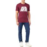 Star Wars Retro Logo T-Shirt, Rosso (Burgundy Blue