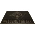 Star Wars Welcome You Are Rubber Yoda Door Mat