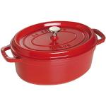 STAUB Cocotte Casseruola Ovale, Ghisa, Rosso Cilie