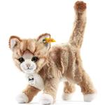 Steiff- Mizzy Cat, Colore Zenzero, Biondo, 25 cm,