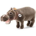 Peluche in peluche a tema animali ippopotami per bambini 43 cm Steiff 
