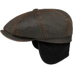 Cappelli invernali 56 marrone scuro in poliestere per l'autunno per Uomo Stetson Hatteras 