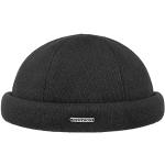 Cappelli invernali 54 neri XXL di cotone per l'autunno per Uomo Stetson 