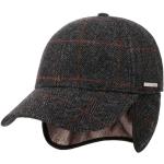 Cappelli invernali 54 grigi XXL in misto cotone per Uomo Stetson 