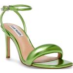 Scarpe estive larghezza E eleganti verdi numero 40 in similpelle con tacco da 7cm a 9 cm per Donna Steve Madden 