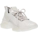 Sneakers larghezza A eleganti bianche numero 37 con tacco da 5 cm a 7 cm per Donna Steve Madden 