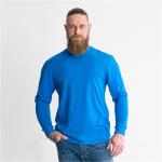 Magliette & T-shirt da lavoro indaco XL sostenibili con manica lunga per Uomo 