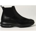 Sneakers larghezza E casual nere con allacciatura elasticizzata platform per Donna Hogan 