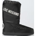 Stivali invernali larghezza A casual neri numero 37 di pile con allacciatura elasticizzata Moschino Love Moschino 