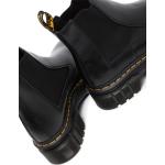 Stivali larghezza E neri di gomma con plateau per Donna Dr. Martens Audrick 