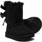 Stivali invernali larghezza E neri di pelliccia per Donna UGG Bailey Bow 