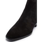 Scarpe invernali marroni numero 46,5 in pelle di camoscio Saint Laurent Paris 