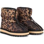Scarpe invernali larghezza A scontate marroni numero 40 di gomma leopardate antiscivolo Dolce&Gabbana Dolce 
