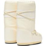 Stivali stringati larghezza A bianchi numero 35 di gomma con stringhe per Donna Moon Boot Icon 