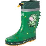 Stivali larghezza A verdi numero 37,5 di gomma da pioggia per bambini Regatta Peppa Pig 