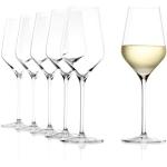 Bicchieri trasparenti da vino bianco 