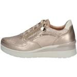 Stonefly 219660 Simply Taupe Beige Scarpe Donna Sneakers Lacci Zip Pelle 41