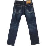 Jeans scontati classici blu 10 anni in pelle di vitello per bambini Dsquared2 
