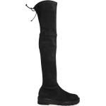 Scarpe invernali larghezza E scontate nere numero 38,5 in pelle di camoscio per Donna Stuart Weitzman 