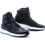Sneakers larghezza E urban nere numero 36 in pelle di camoscio moto per Donna Stylmartin 