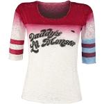 Magliette & T-shirt multicolore XS con scollo tondo manica lunga con scollo rotondo per Donna Suicide Squad Harley Quinn 