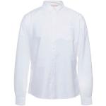 Camicie ricamate bianche L di cotone tinta unita manica lunga per Uomo Sun 68 