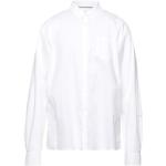 Camicie bianche L tinta unita manica lunga con taschino per Uomo Sun 68 
