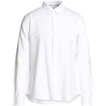 Camicie Oxford bianche XL in viscosa tinta unita manica lunga per Uomo Sun 68 