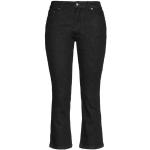 Pantaloni neri di cotone tinta unita a 5 tasche per Donna Sun 68 