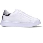 Sneakers larghezza E scontate bianche numero 39 di tessuto sintetico con tacco da 3 cm a 5 cm platform per Donna Sun 68 