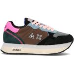 Sneakers larghezza A scontate multicolore numero 40 con tacco da 3 cm a 5 cm platform per Donna Sun 68 
