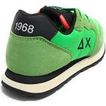 Sneakers larghezza E casual verde fluo per bambini Sun 68 