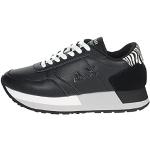 Sneakers larghezza E casual nere numero 36 in mesh per Donna Sun 68 