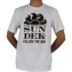 Magliette & T-shirt bianche mezza manica con manica corta per Uomo Sundek 