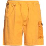 Pantaloni gialli M di cotone con elastico per Uomo Sundek 