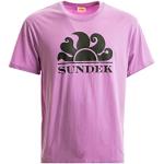 Magliette & T-shirt M a girocollo con scollo rotondo per Uomo Sundek 