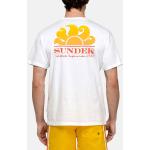 Magliette & T-shirt beige XL di cotone a girocollo mezza manica con scollo rotondo Sundek 