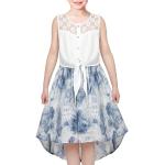 Abiti blu 13/14 anni di chiffon a fiori lavabili in lavatrice per bambina Sunny fashion di Amazon.it Amazon Prime 