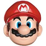 Maschere rosse di Carnevale per bambini Super Mario Mario 