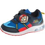 Sneakers larghezza E casual blu numero 25 per bambini Super Mario Mario 