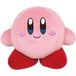 Super Mario- Kirby Mario Peluche con Licenza Ufficiale Sanei, Multicolore, KP01