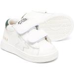 Sneakers larghezza A bianche numero 21 di gomma chiusura velcro a strappo per bambini Golden Goose Super Star 