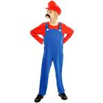 Travestimenti rossi per bambini Henbrandt Super Mario Mario 
