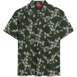 Camicie hawaiane scontate classiche verdi XXL taglie comode mezza manica per Uomo Superdry 